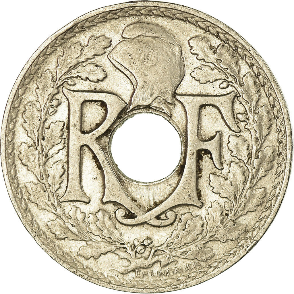 Coin, France, Lindauer, 25 Centimes, 1914, EF(40-45), Nickel, KM:867