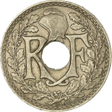 Moneta, Francia, Lindauer, 25 Centimes, 1914, BB+, Nichel, KM:867, Gadoury:379