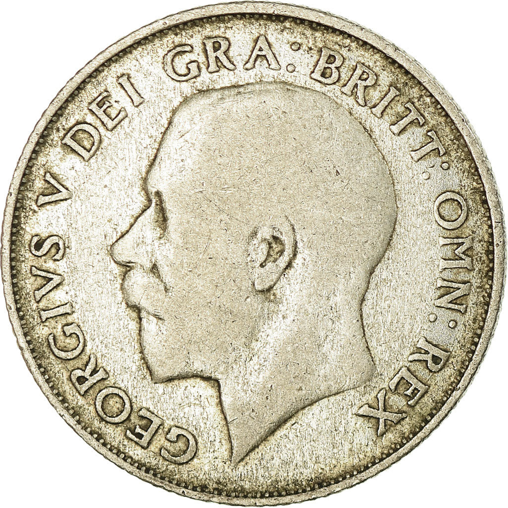 Moneta, Wielka Brytania, George V, Shilling, 1922, VF(30-35), Srebro, KM:816a