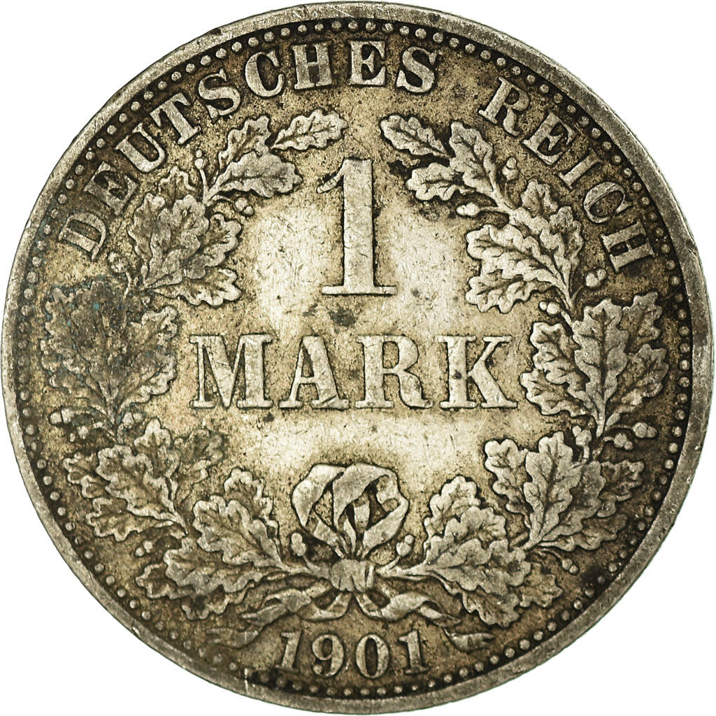 Munten, DUITSLAND - KEIZERRIJK, Wilhelm II, Mark, 1901, Berlin, ZF, Zilver