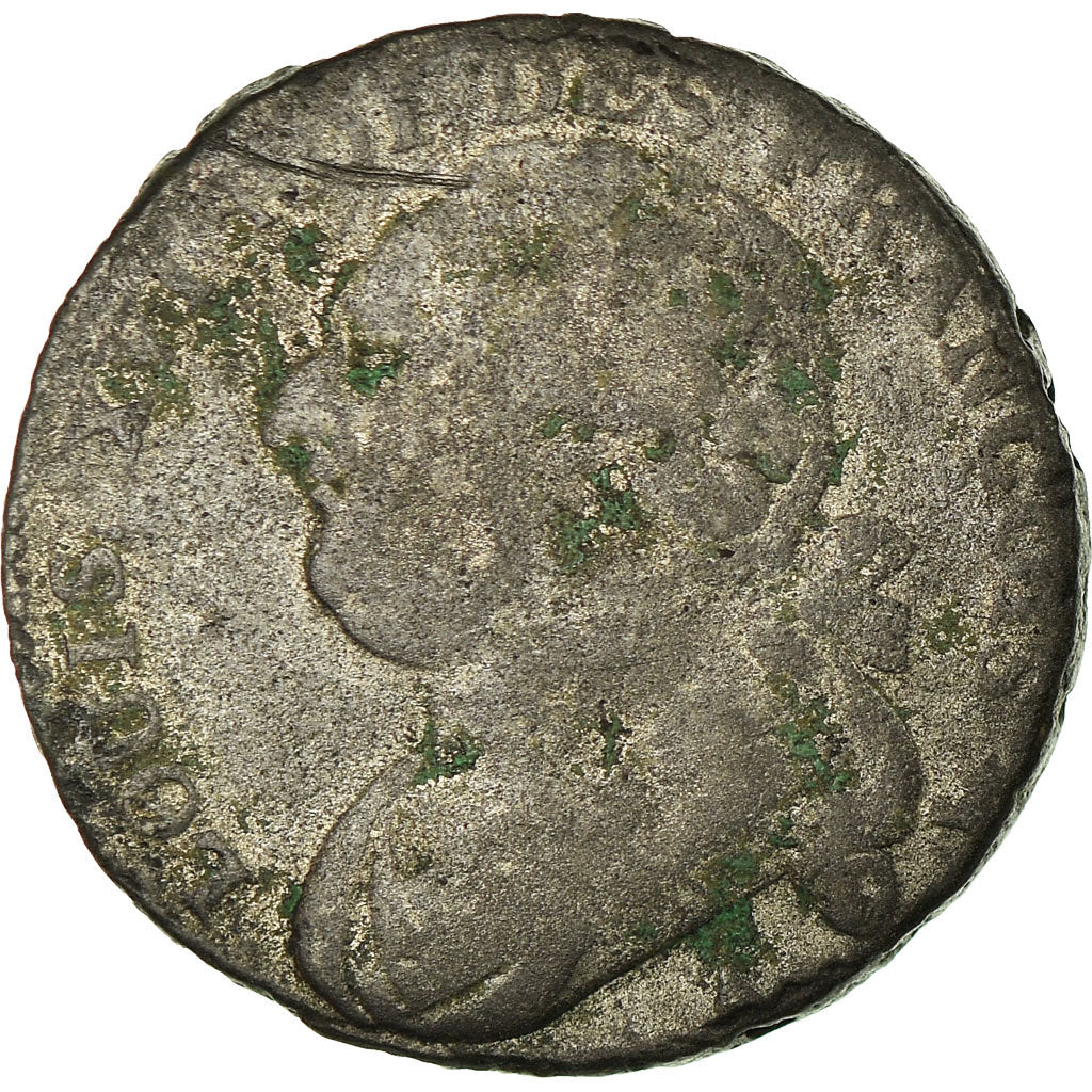 Munten, Frankrijk, 12 deniers françois, 12 Deniers, 1792, Paris, FR, Bronze