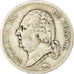 Coin, France, Louis XVIII, Louis XVIII, 5 Francs, 1820, Rouen, VF(30-35)