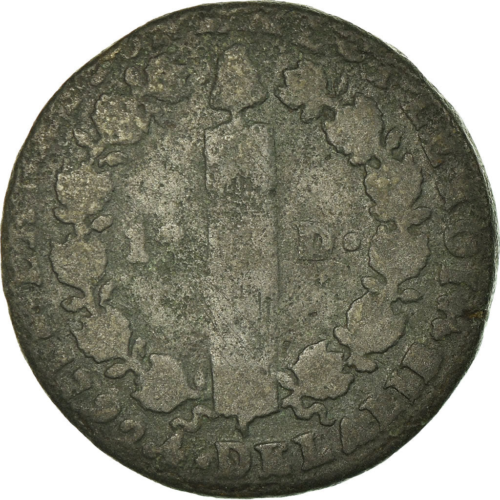 Münze, Frankreich, 12 deniers françois, 12 Deniers, 1792, Nantes, SGE+