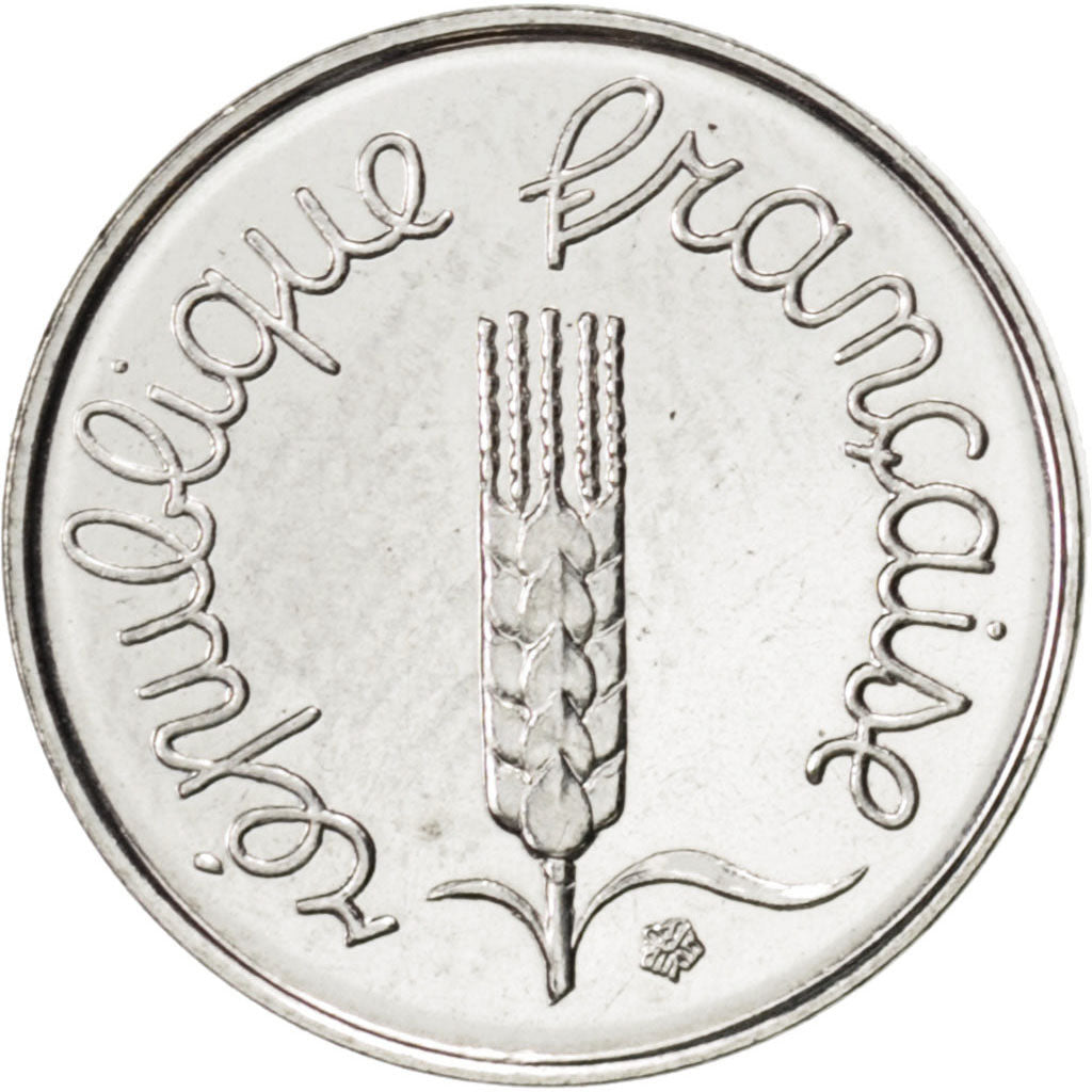 Münze, Frankreich, Épi, Centime, 1998, UNZ, Stainless Steel, KM:928