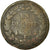 Moneda, Francia, Dupré, Decime, Limoges, BC+, Bronce, KM:644.7, Gadoury:187a