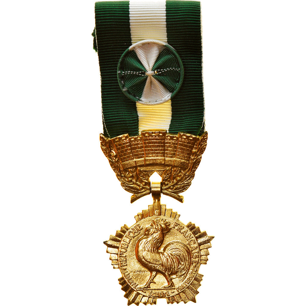 França, Collectivités locales, Medal, Não colocada em circulação, Crouzat