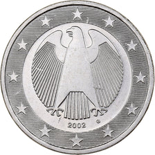 Allemagne, 2 Euro, erreur monometallique, 2002, Karlsruhe, Cupro-nickel, SUP