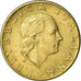Moneta, Włochy, 200 Lire, 1990, Rome, AU(50-53), Aluminium-Brąz, KM:135
