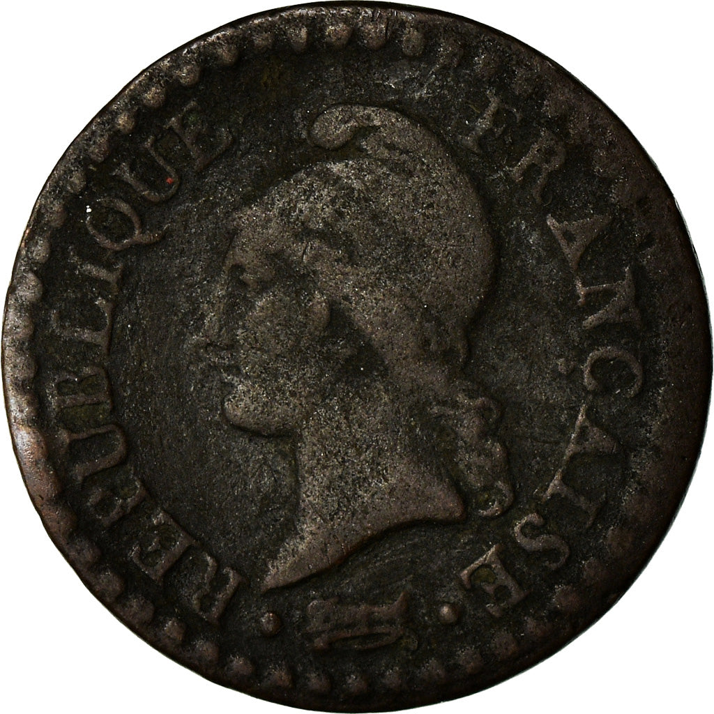 Monnaie, France, Dupré, Centime, AN 6, Paris, TB, Bronze, Gadoury:76, KM:646