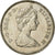 Coin, Great Britain, Elizabeth II, 25 New Pence, 1980, AU(55-58), Copper-nickel