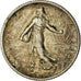 Moneda, Francia, Semeuse, Franc, 1906, Paris, BC+, Plata, KM:844.1, Gadoury:467