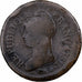 France, Décime, Dupré, AN 8, Metz, Obverse of the 5 Centimes, Copper, VF(20-25)