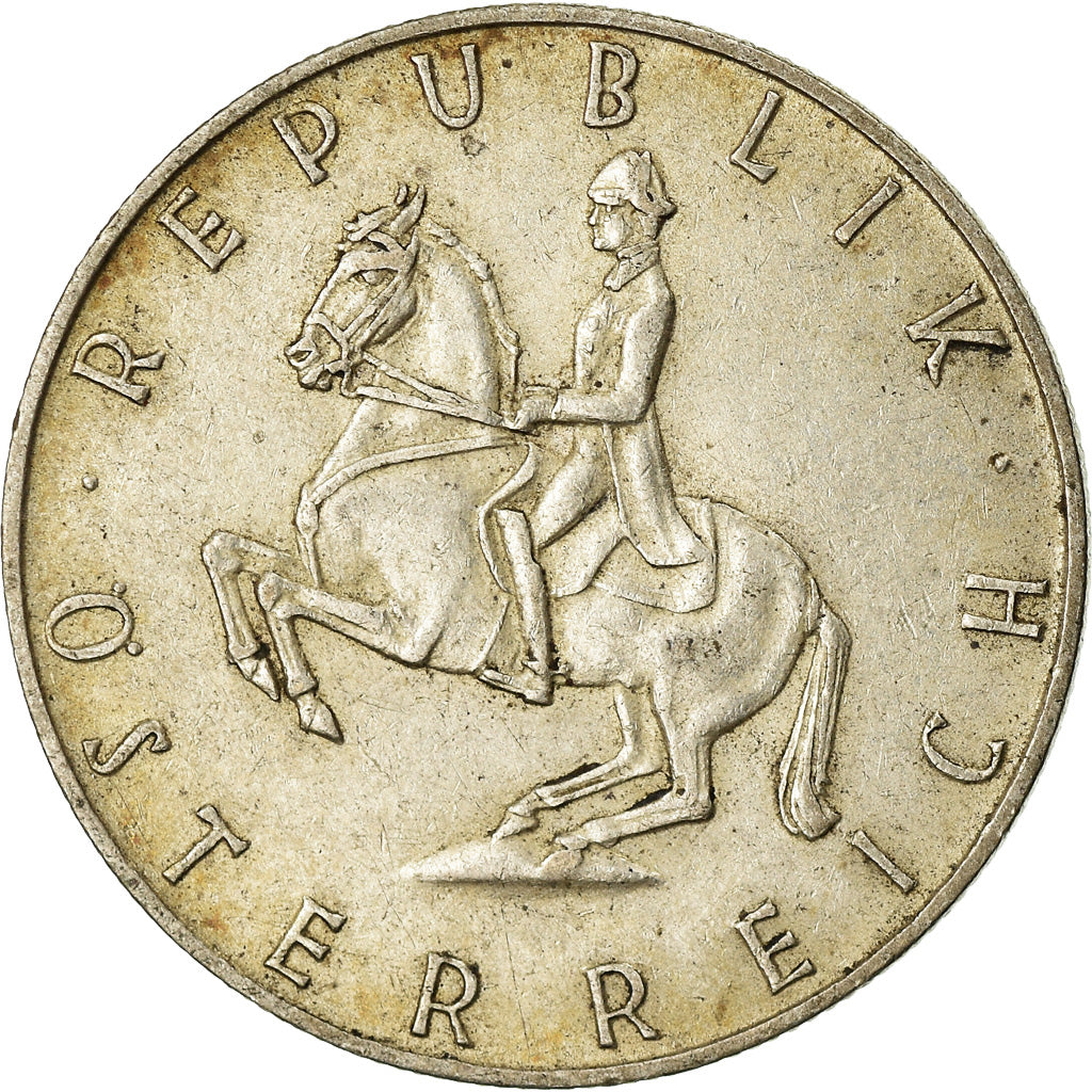 Moneta, Austria, 5 Schilling, 1961, BB, Argento, KM:2889