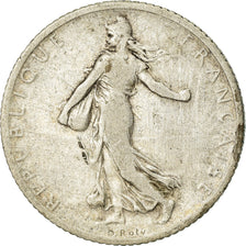 Monnaie, France, Semeuse, Franc, 1906, Paris, TB, Argent, Gadoury:467, KM:844.1
