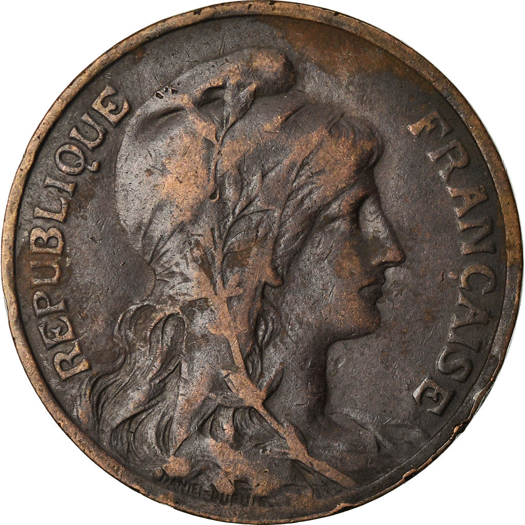 Coin, France, Dupuis, 10 Centimes, 1911, Paris, VF(30-35), Bronze, KM:843