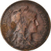 Moneda, Francia, Dupuis, 10 Centimes, 1913, Paris, BC+, Bronce, KM:843