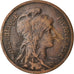 Munten, Frankrijk, Dupuis, 10 Centimes, 1917, Paris, FR+, Bronze, KM:843, Le