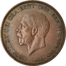 Coin, Great Britain, George V, Penny, 1935, AU(50-53), Bronze, KM:838