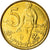 Moeda, Etiópia, 5 Cents, 2004, MS(63), Aço Cromado a Latão, KM:44.3