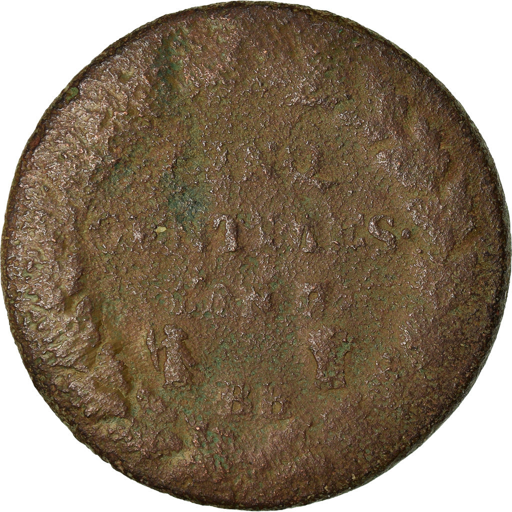 Coin, France, Dupré, 5 Centimes, AN 7, Strasbourg, VG(8-10), Bronze, KM:640.4