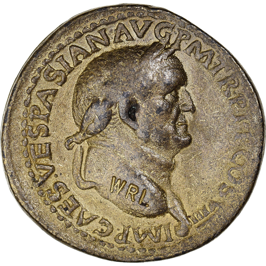 France, Jeton, Reproduction Monnaie Romaine, Vespasien, TTB+