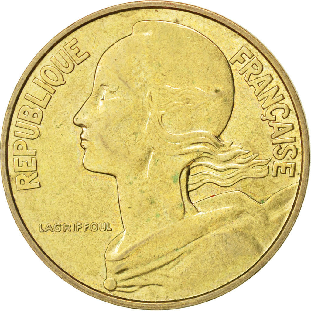 Münze, Frankreich, Marianne, 20 Centimes, 1972, VZ, Aluminum-Bronze, KM:930