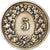 Moneta, Svizzera, 5 Rappen, 1920, Bern, MB+, Rame-nichel, KM:26