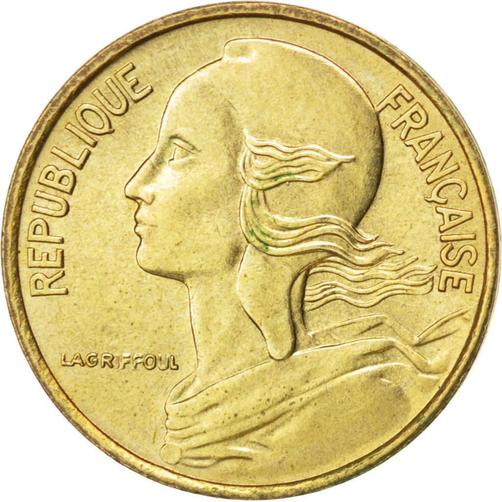 Coin, France, Marianne, 5 Centimes, 1973, MS(60-62), Aluminum-Bronze, KM:933