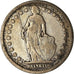 Coin, Switzerland, Franc, 1909, Bern, VF(30-35), Silver, KM:24