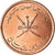 Moeda, Omã, Qabus bin Sa'id, 5 Baisa, 2013, British Royal Mint, MS(63)