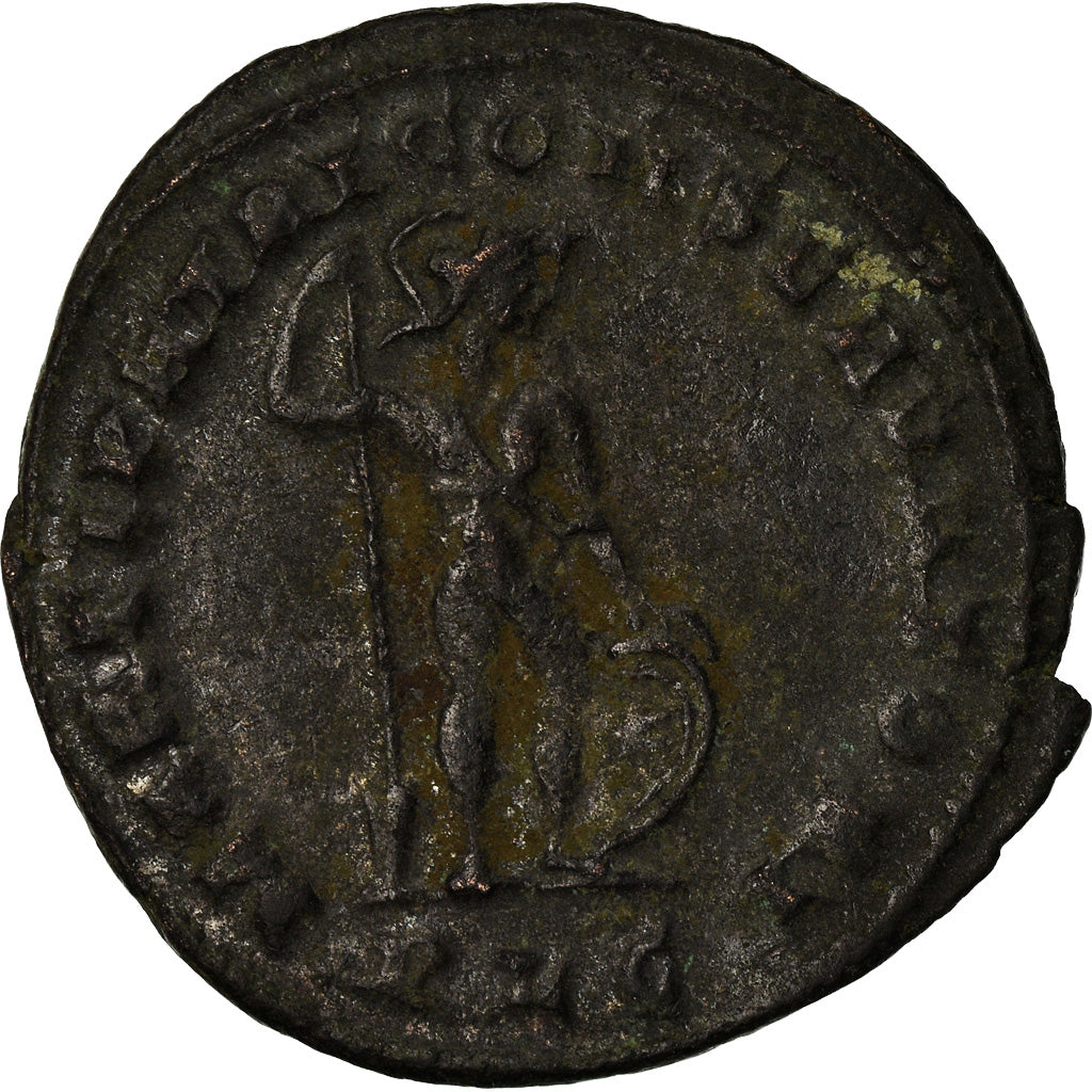 Constantine I, Follis, 307, Lugdunum, Brązowy, EF(40-45), RIC:241