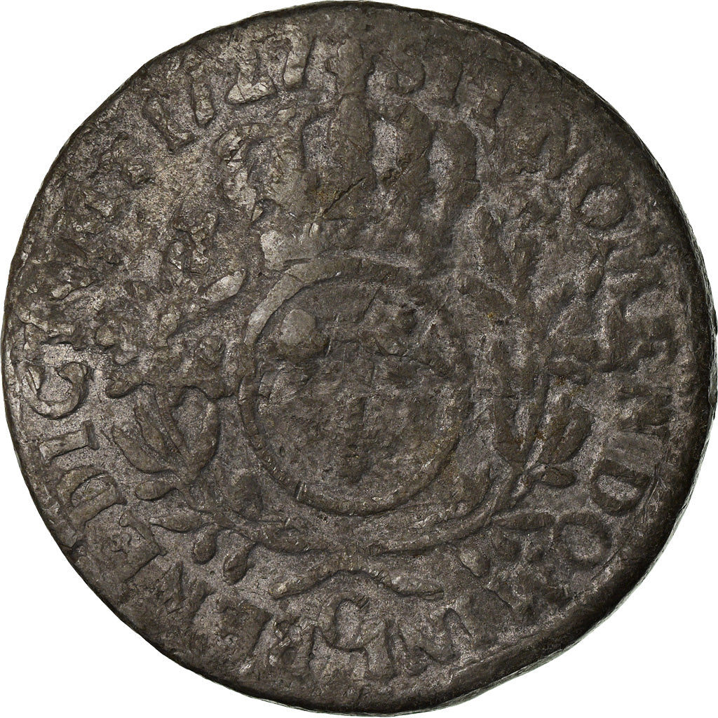 Monnaie, France, Louis XV, Ecu, 1727, Caen, Faux d'époque, TB, Argent, KM:486.5