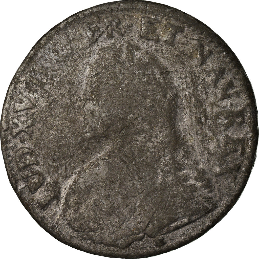 Coin, France, Louis XV, Ecu, 1727, Caen, Contemporary forgery, VF(20-25)
