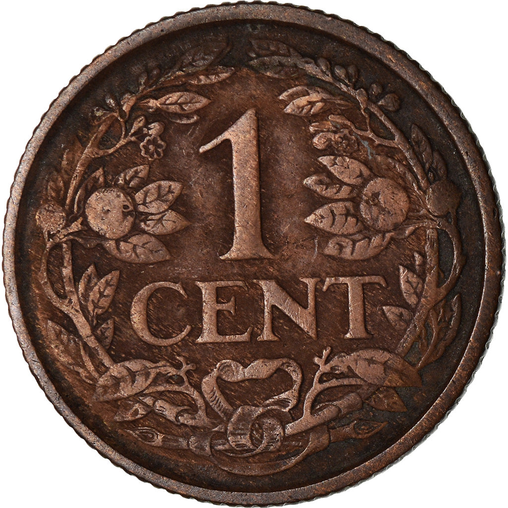 Münze, Niederlande, Wilhelmina I, Cent, 1917, S+, Bronze, KM:152