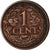 Moneta, Paesi Bassi, Wilhelmina I, Cent, 1917, MB+, Bronzo, KM:152
