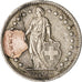 Coin, Switzerland, 1/2 Franc, 1961, Bern, EF(40-45), Silver, KM:23