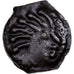 Senones, potin à la tête d’indien, 1st century BC, Bilhão, AU(50-53)