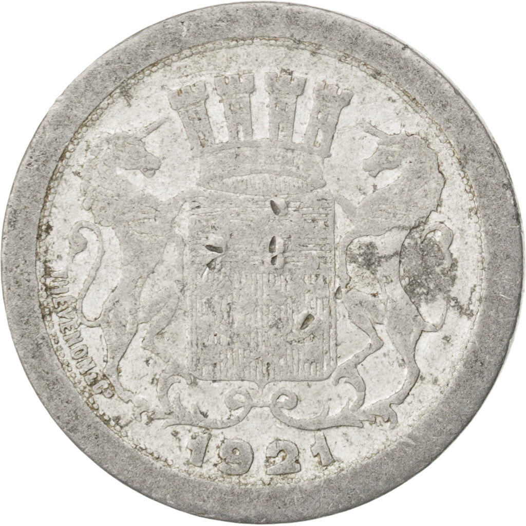 Coin, France, 5 Centimes, 1921, VF(20-25), Aluminium, Elie:10.3