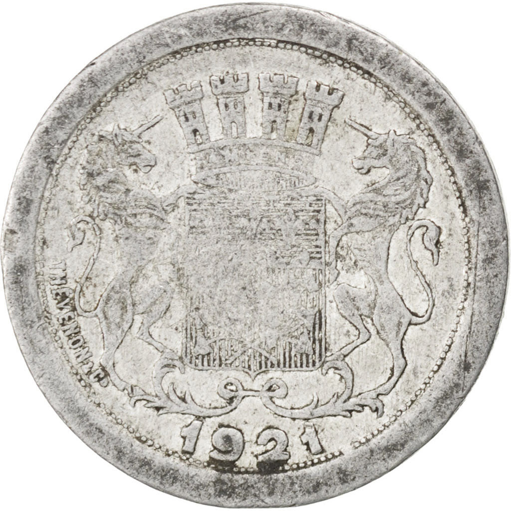 Coin, France, 5 Centimes, 1921, VF(30-35), Aluminium, Elie:10.3