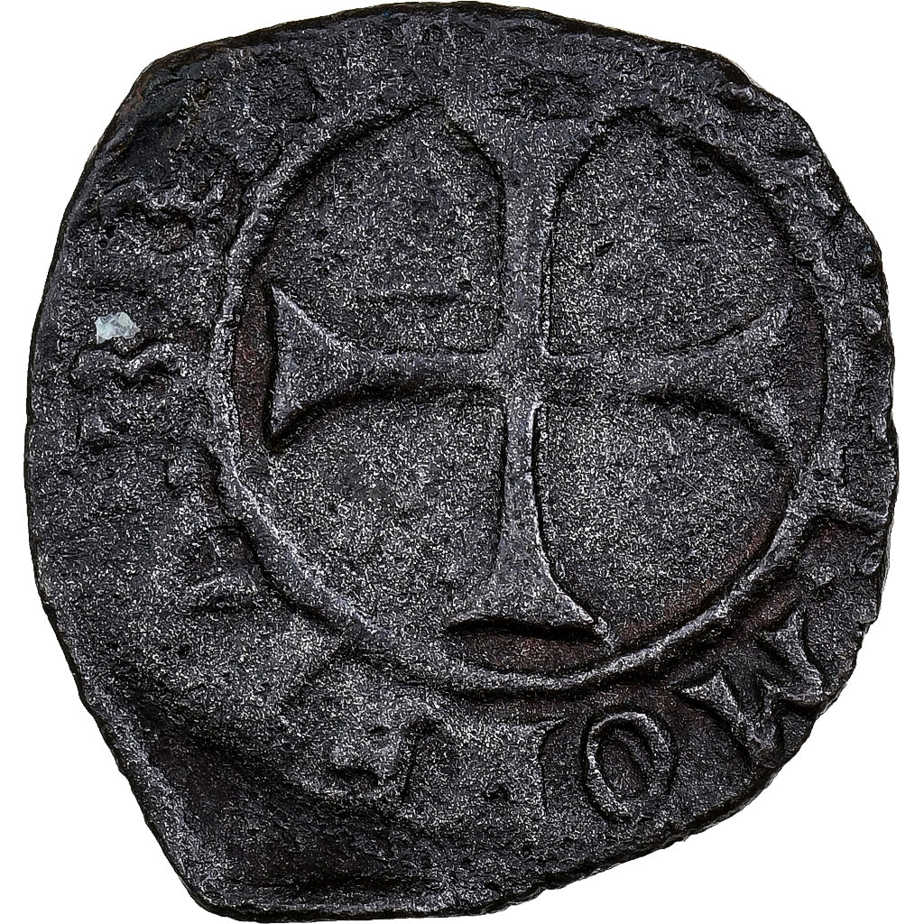 France, Louis XII, Denier de Bretagne à l'hermine, 1498-1515, Rennes, Billon
