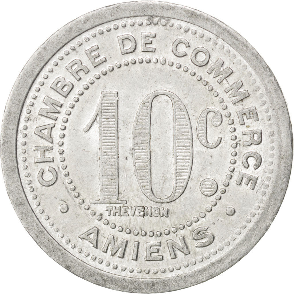 Moneda, Francia, 10 Centimes, 1921, EBC, Aluminio, Elie:10.4