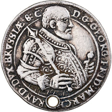 Niemcy, Georg Friedrich I, 1/8 Thaler, 1603, Nuremberg, Srebro, VF(30-35), KM:5