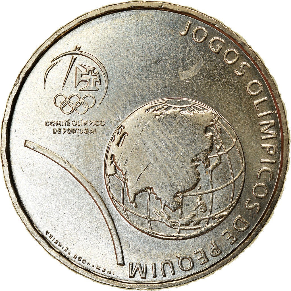 Portugal, 2-1/2 Euro, 2008, MS(63), Cobre-níquel, KM:790
