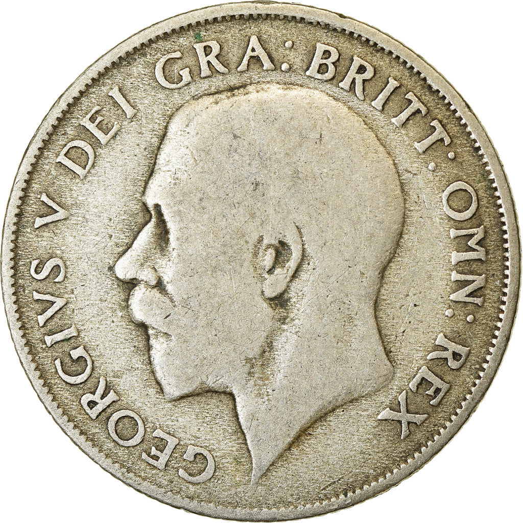 Coin, Great Britain, George V, Shilling, 1921, VF(20-25), Silver, KM:816a