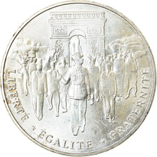 Coin, France, Libération de Paris, 100 Francs, 1994, AU(55-58), Silver