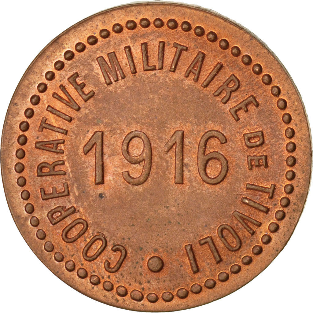 Monnaie, France, 10 Centimes, 1916, SUP, Cuivre, Elie:30.1