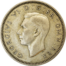 Coin, Great Britain, George VI, Shilling, 1939, EF(40-45), Silver, KM:854
