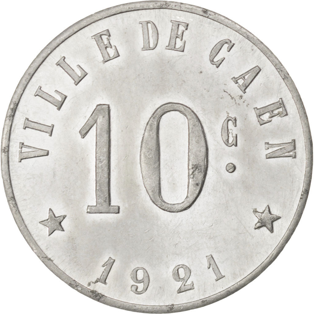 Moneta, Francia, 10 Centimes, 1921, SPL-, Alluminio, Elie:10.2