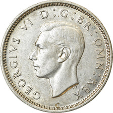 Coin, Great Britain, George VI, 6 Pence, 1944, AU(55-58), Silver, KM:852