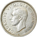 Coin, Great Britain, George VI, 6 Pence, 1944, AU(55-58), Silver, KM:852